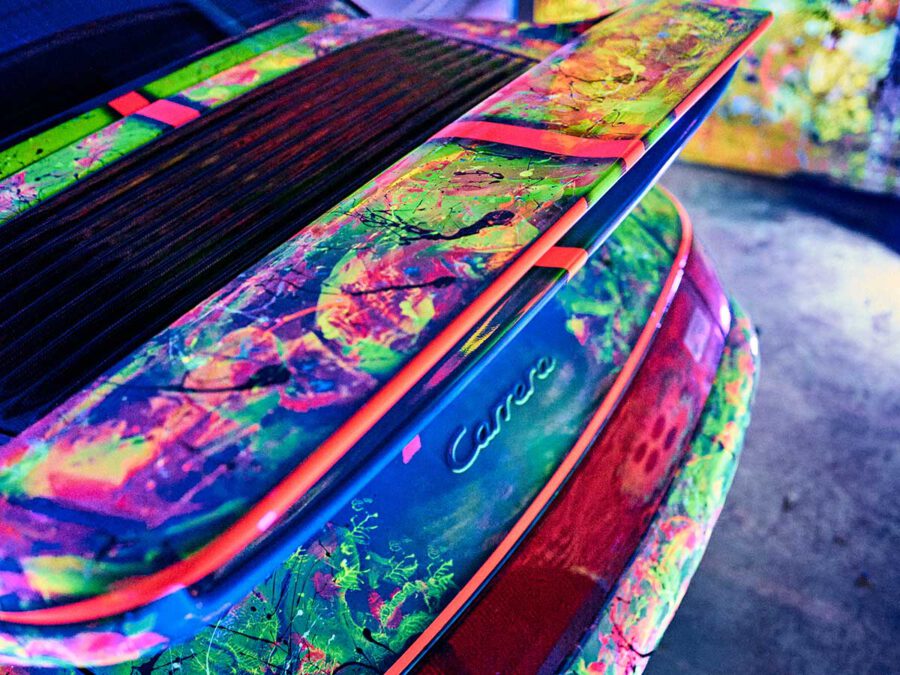 artifackd porsche artcar
